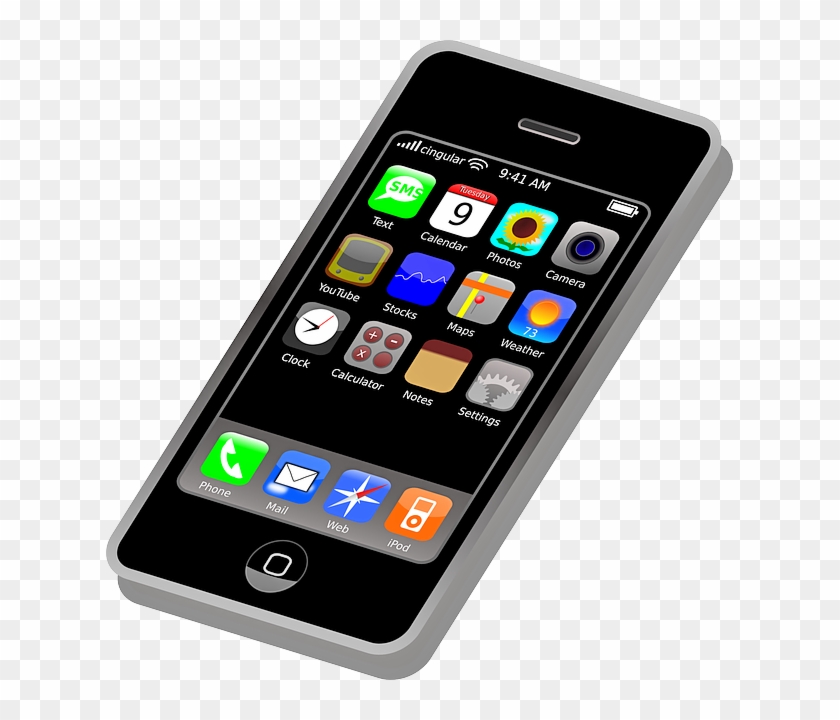 Celular Png - Mobile Phone Clipart Transparent Png