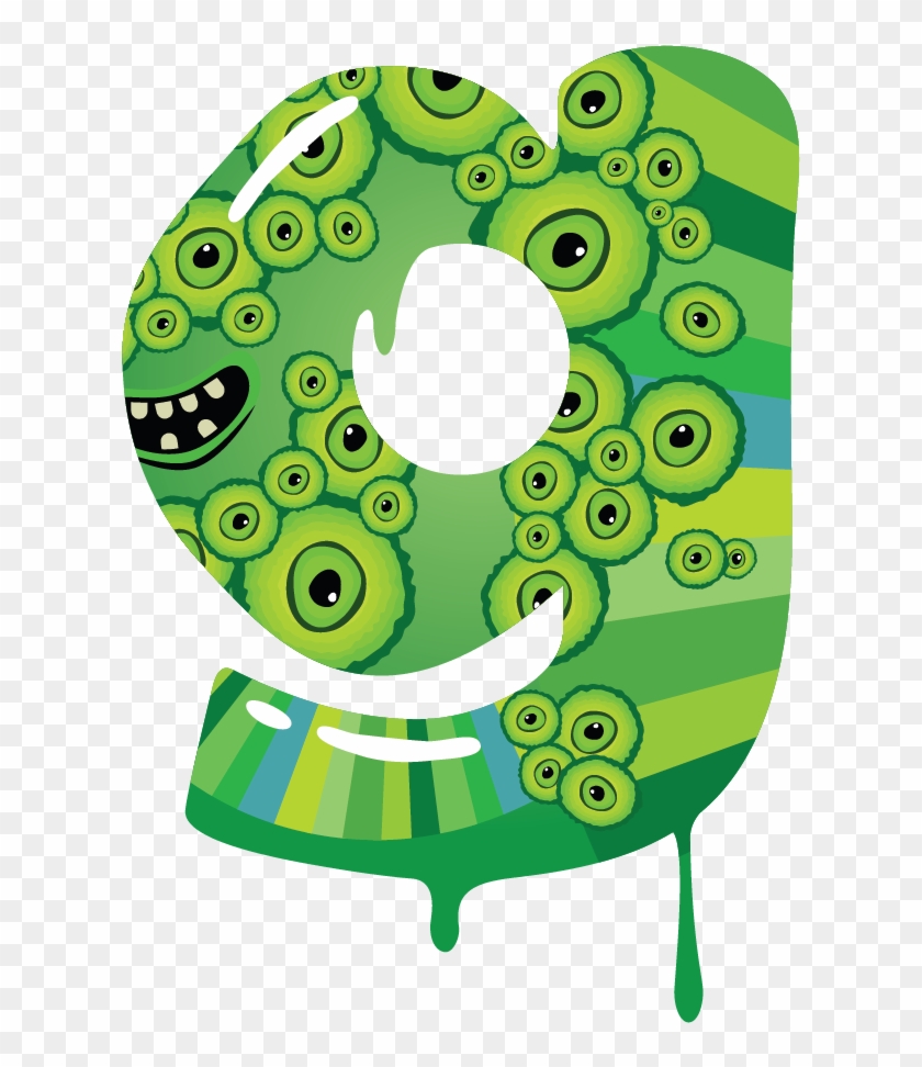Letter Alphabet G Monster Clip Art - Png Download