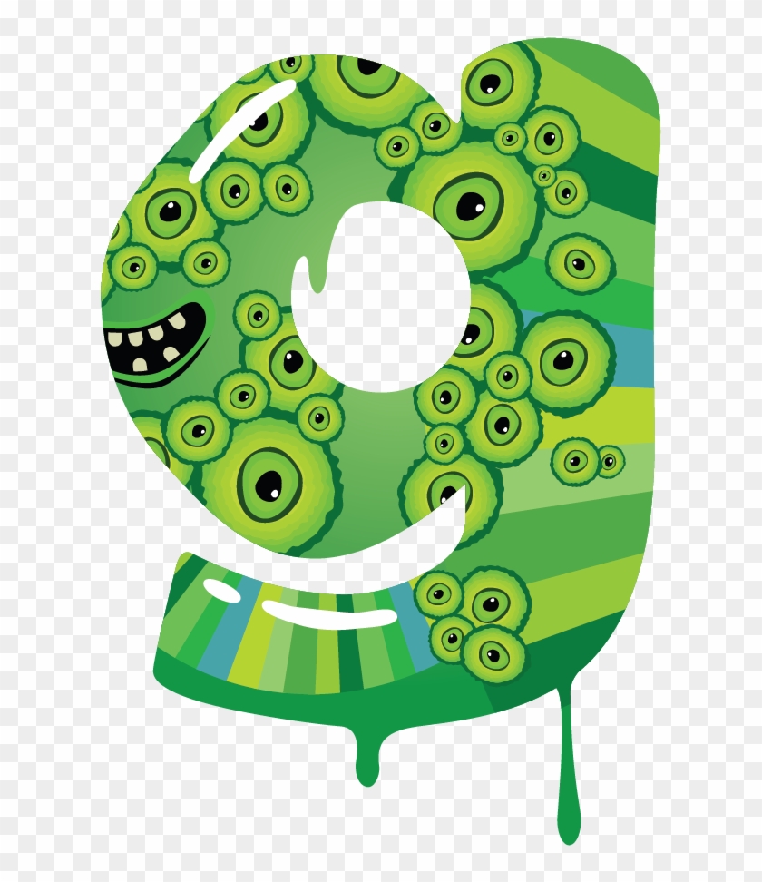 Letter Alphabet G Monster Clip Art - Png Download #5291611
