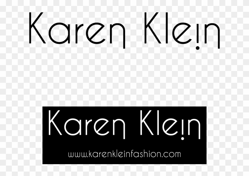 Feminine, Serious, Fashion Logo Design For Karen Klein - Shinee Clipart