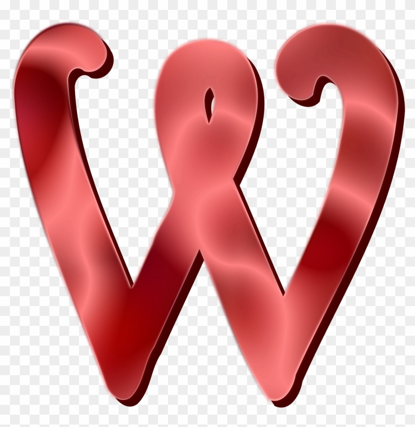 This Free Icons Png Design Of Alphabet 12, Letter W - Letter W Clipart