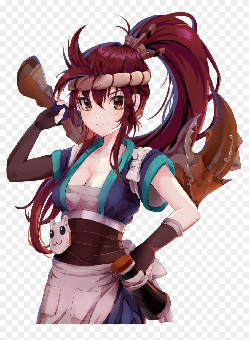 Sashimi Akali - Sashimi Akali Fanart Clipart