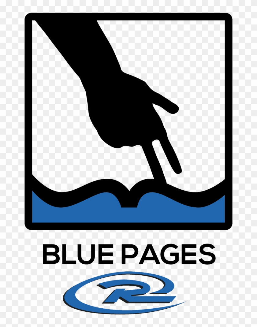 Logo Logo Rush Blue Pages Clipart #5293012