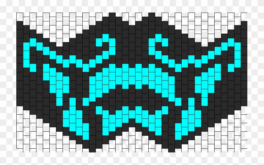 Akali Kda Mask Bead Pattern - Hama Beads Akali Kda Clipart #5293014