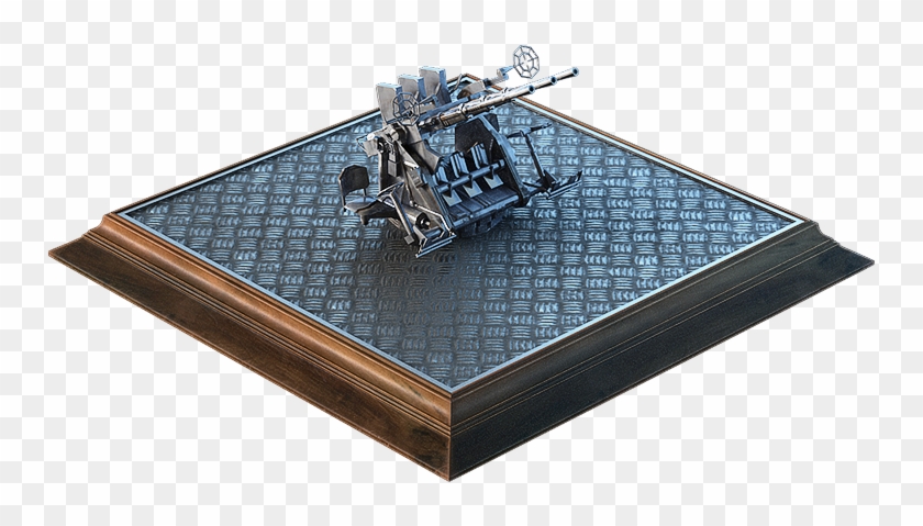 Based On The Hotchkiss Machine Gun Design, This Weapon - Wood Clipart #5293344