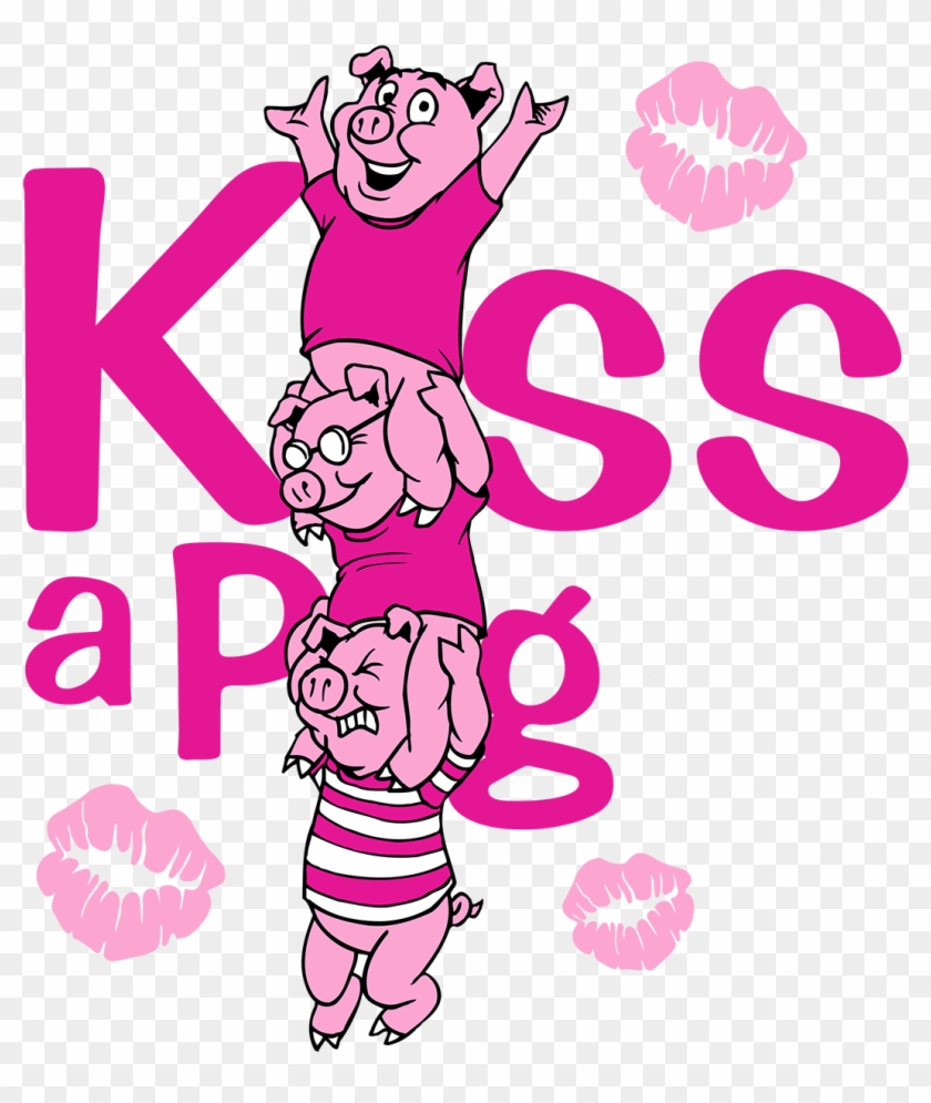 Kiss A Pig @ Md State Bbq Bash The Boys And Girls Clubs - Cala Boca E Me Beija Clipart