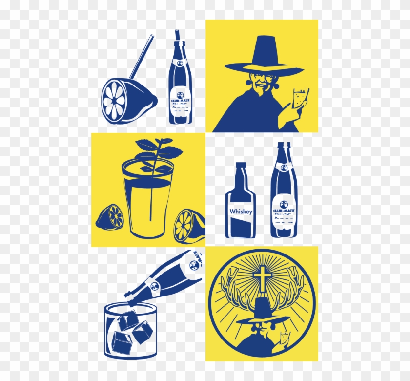 Club-mate Recipes - Jagermeister With Club Mate Clipart
