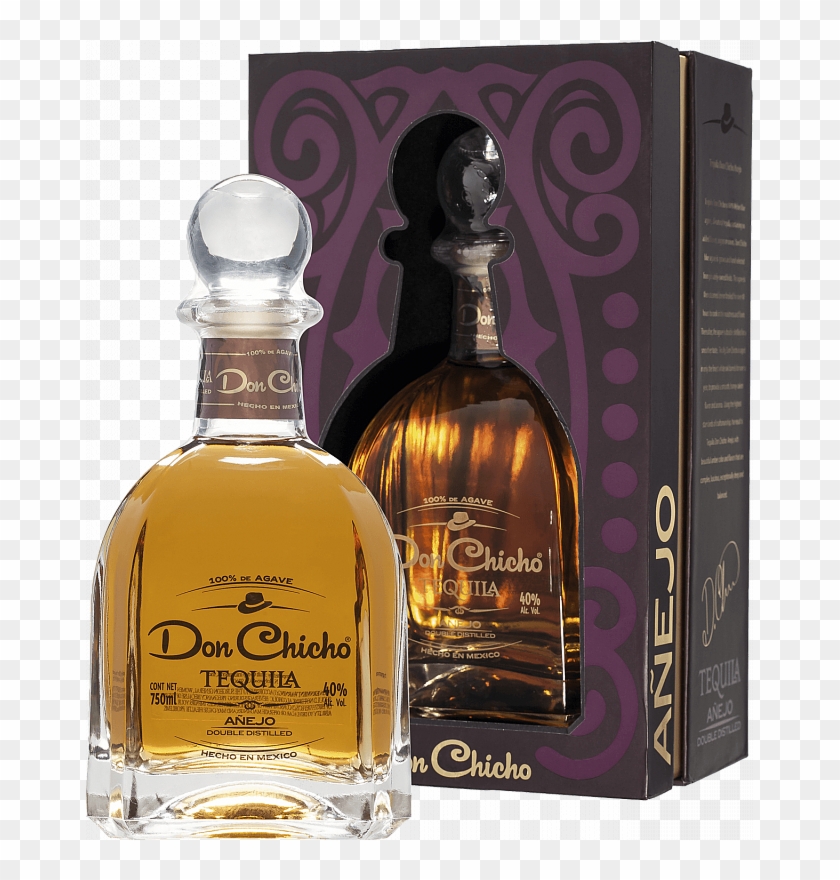 Don Chichi Tequila Anejo 750ml - Glass Bottle Clipart #5293768