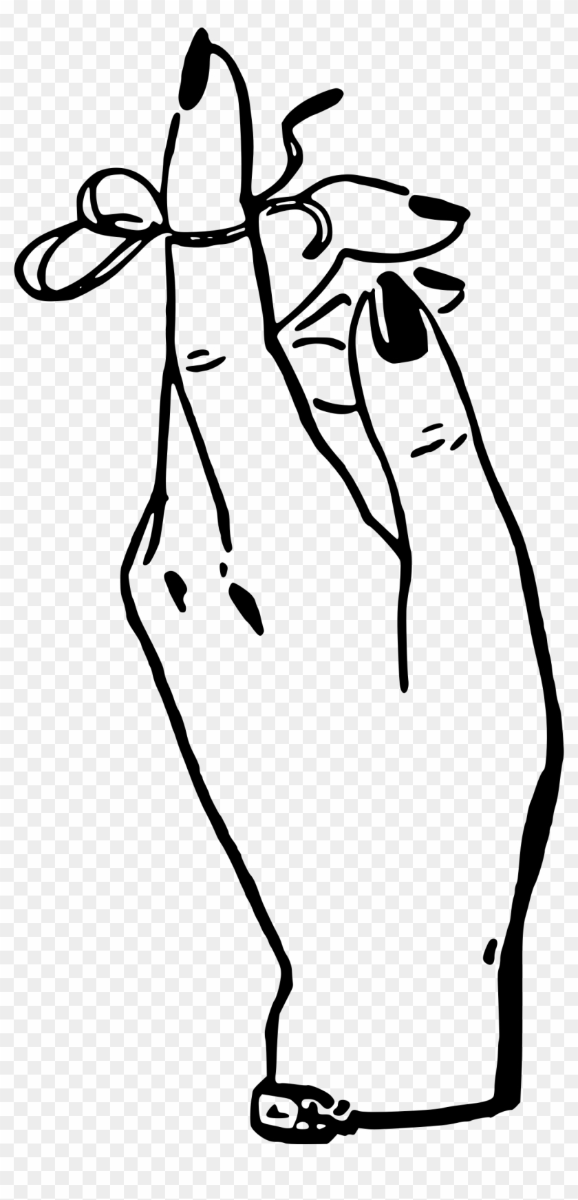 Svg Freeuse Download Around Finger - Knot Around Finger Clipart - Png Download