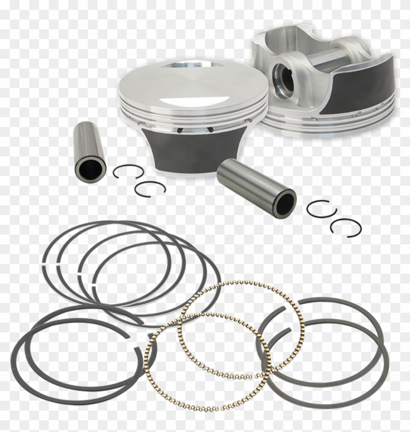 97" Big Bore Forged Pistons For 1999-'06 Hd® Big Twins - Piston Clipart