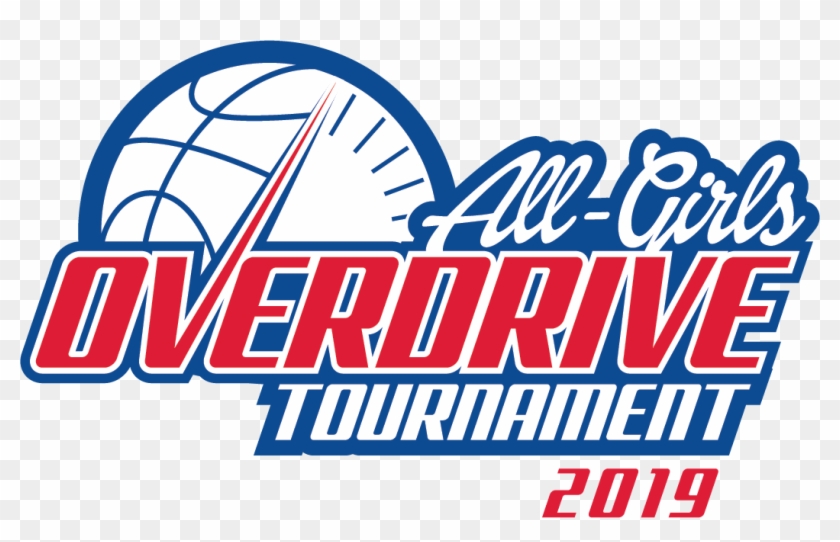 Lady Pistons Overdrive Tournament Logo 2019 Cmyk - Cobalt Blue Clipart #5294267