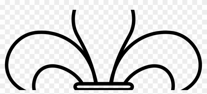 Fleur De Lis Outline Clipart