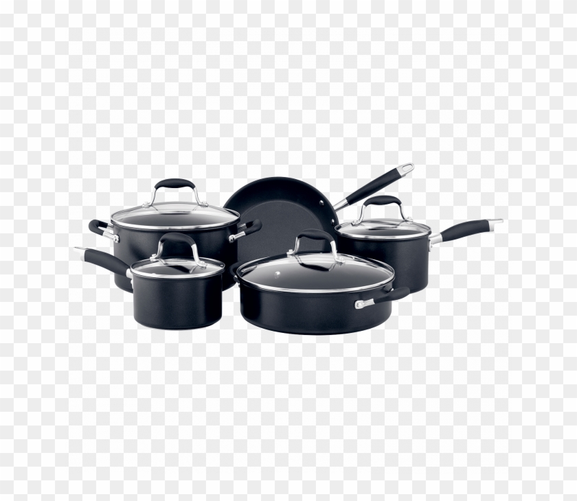 Anolon Advanced 5 Piece Cookware Set - Lid Clipart #5294596