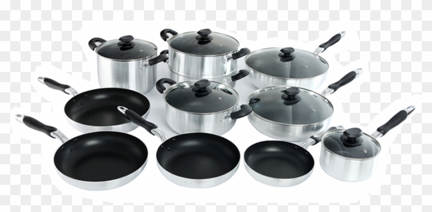 Collection Of Induction Cookware From Frying Pans, - Sauté Pan Clipart #5294904