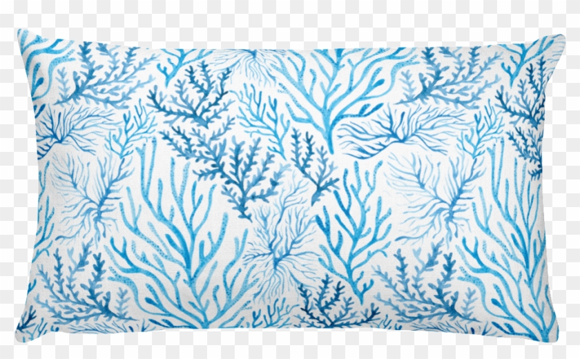 Sea Coral Reversible Pillow - Motif Clipart #5294936