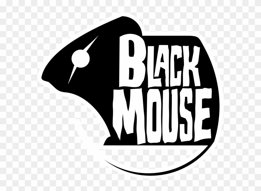 Black Mouse - Illustration Clipart #5295171