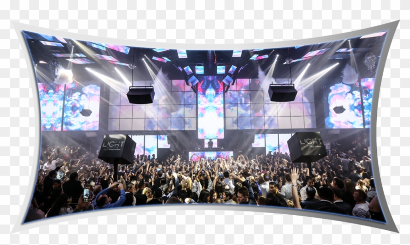 Light Nightclub Main Room - Audience Clipart