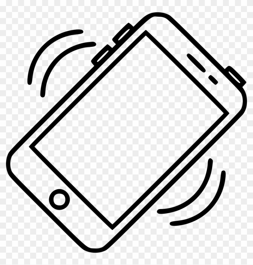 Phone Call Comments - Line Art Clipart