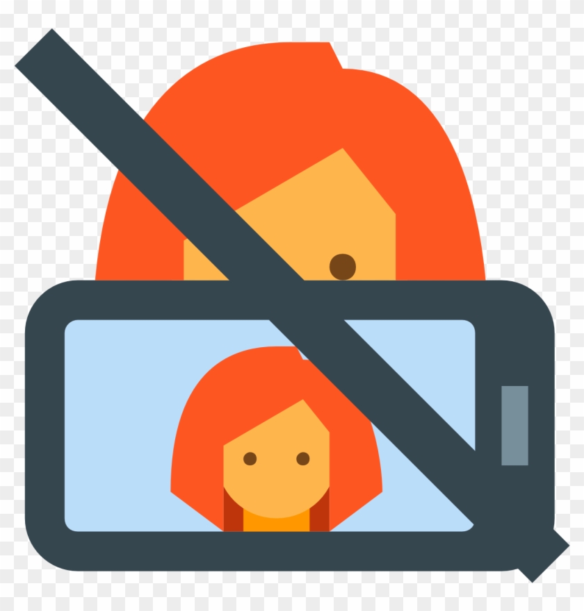 Features Of Ivr Call Management System Blocked Call - Selfie Icon Color Png Clipart