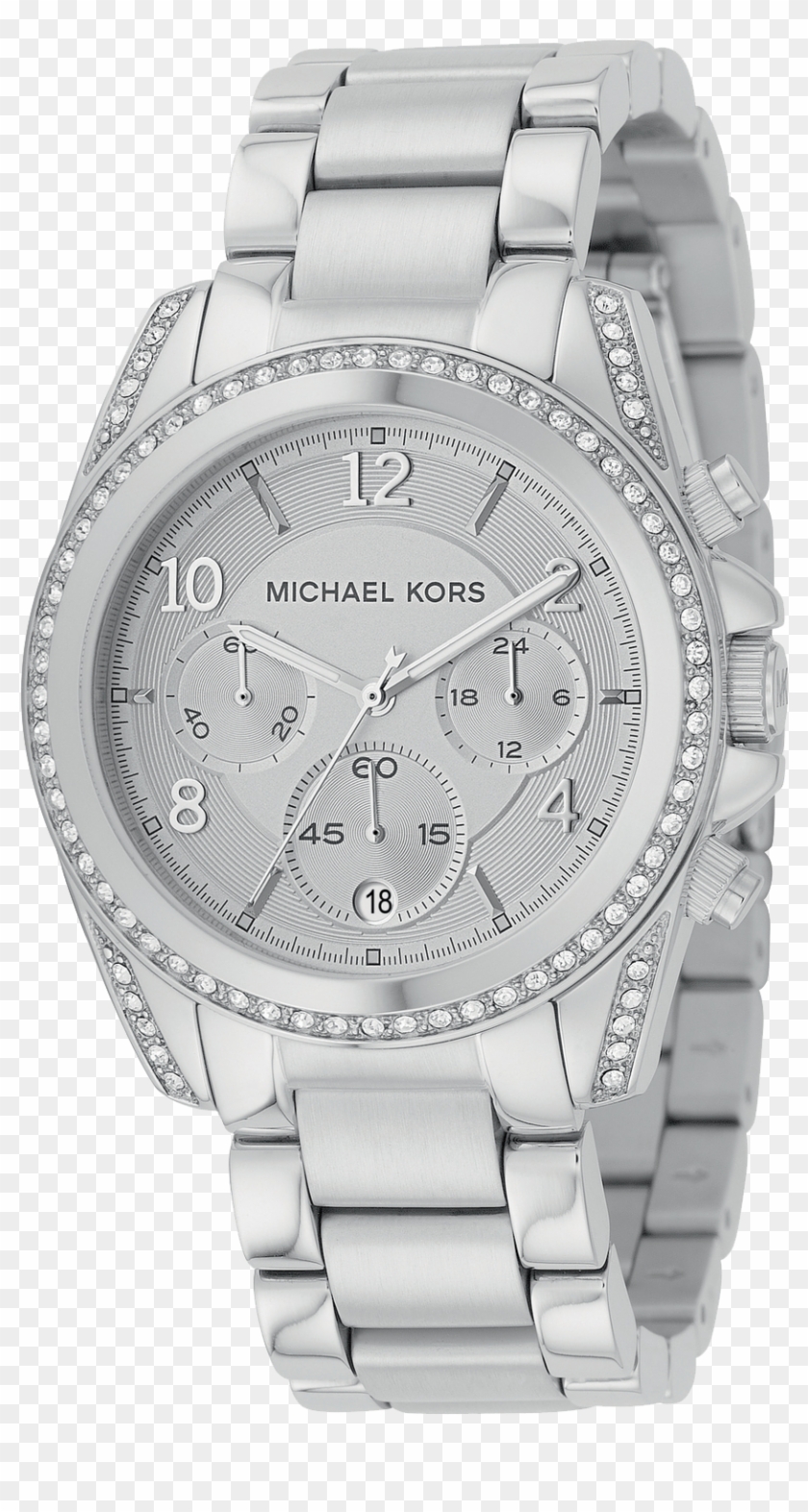 Michael Kors , Png Download - Michael Kors Ladies Silver Watch Clipart ...