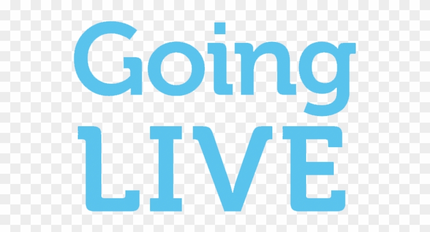 Going Live Tv - Graphic Design Clipart #5295972