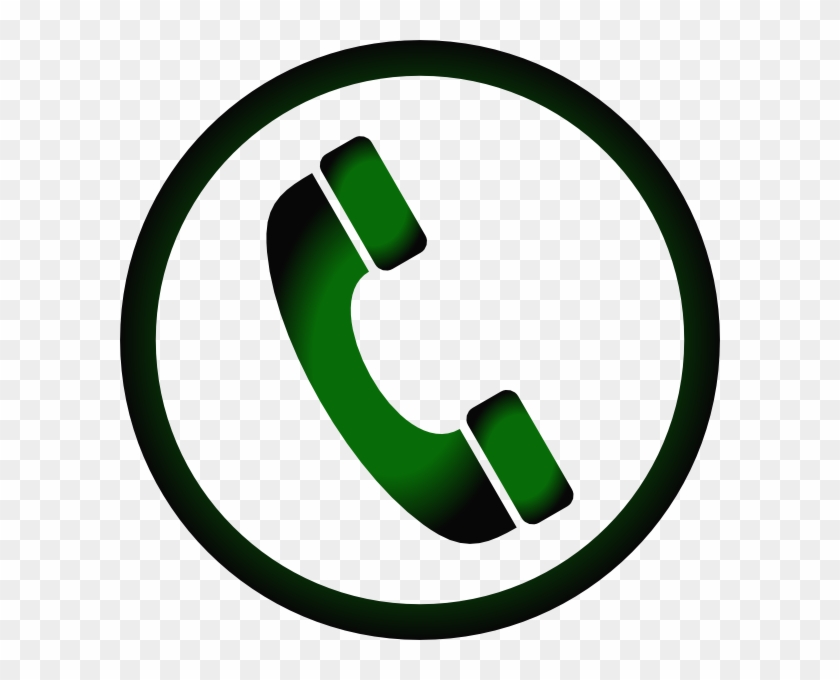 Icon Png - Green Phone Icon Png Clipart #5296336