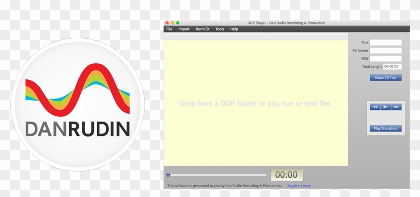 To Use The Ddp Player On Both Windows Or Mac, Follow - Zoll Douane Schild Clipart #5296613