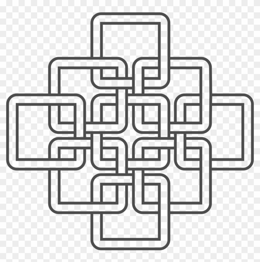 Celtic Knots Inspired Connected Png Image - Interiors Inspired From Celtic Symbols Clipart
