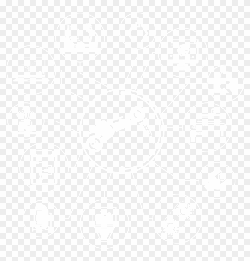 Manufacturing-connected - Circle Clipart