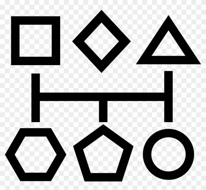 Geometrical Basic Shapes - Basic Shapes Line Icon Clipart