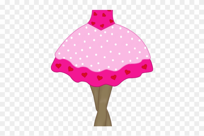Ballerina Clipart Toy - Polka Dot - Png Download