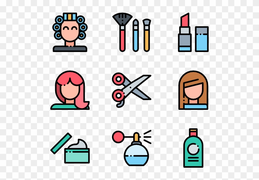 Hairdressing - Hair Color Icon Png Clipart