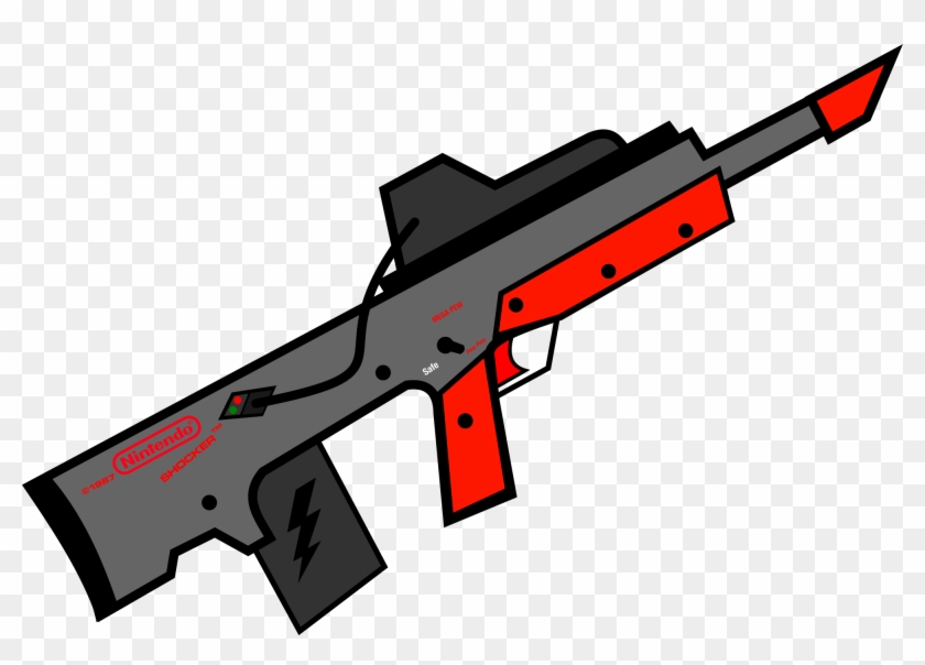 I Made A Nes Zapper Styled Rifle - Nintendo Gun Clipart #5297563