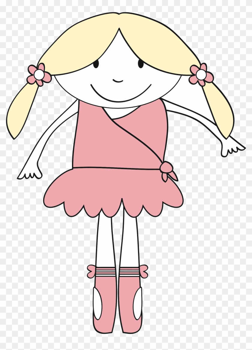Ballerine Clipart Svg - Ballet Girl Clipart - Png Download #5297944