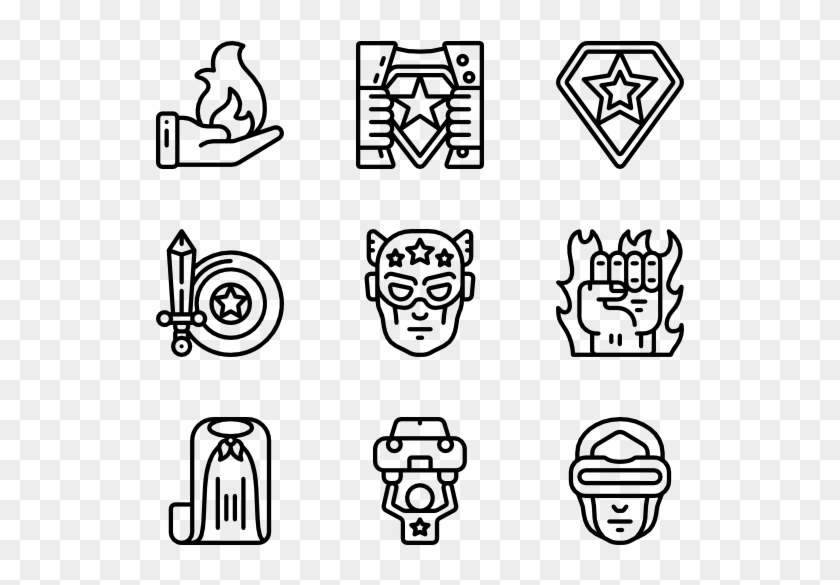 Super Heroes - Icon Insurance Paper Clipart #5297976