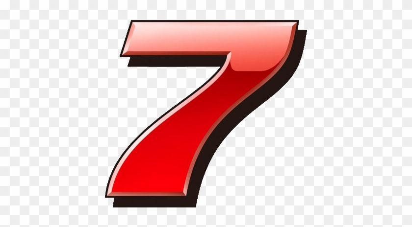 7 Number Png Picture - Mario Kart 7 Logo Clipart