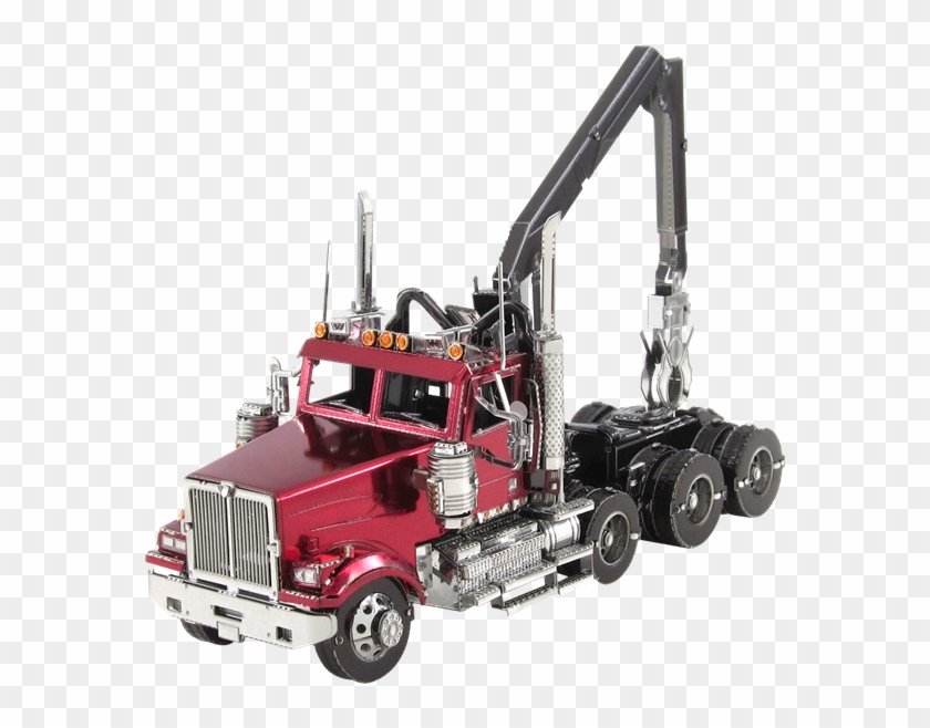 Western Star 4900 Log Truck - Western Star 4900 Truck Clipart