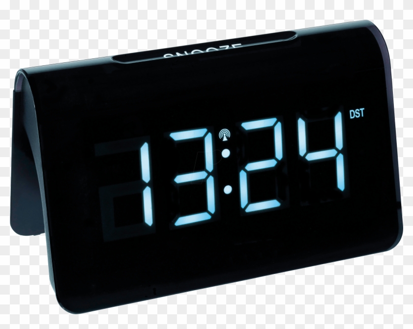 Icon Radio Controlled Alarm Clock - Led Display Clipart #5298848