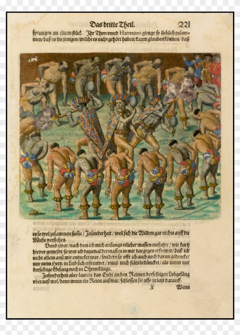 Tupinamba Indians Observed By Hans Staden During His - Tupinamba Clipart
