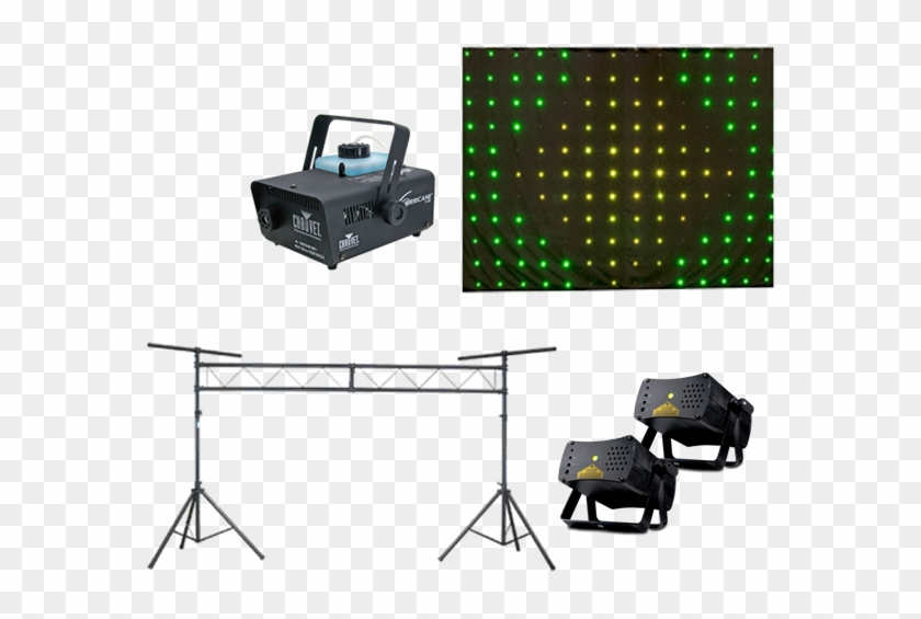 Motion Drape Pak - Goal Post Lighting Truss Clipart