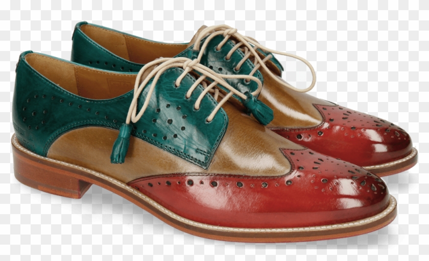 Derby Shoes Betty 3 Fiesta Cashmere Onda - Leather Clipart #5299853