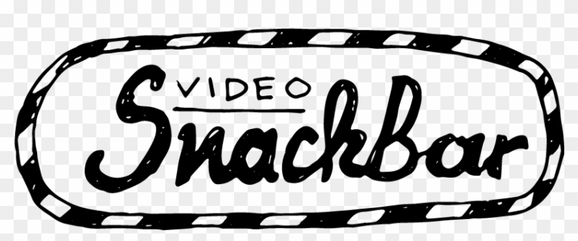 Logo Videosnackbar 070318-01 - Calligraphy Clipart #5299898