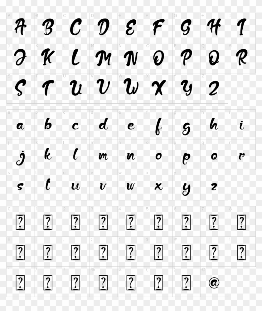 The Fox Tail Font - Northern Lights Font Clipart