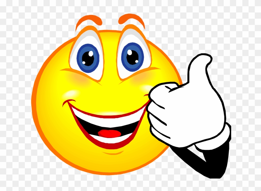 Smiley Face Thumbs Up - Like I Don T Like Faces Clipart