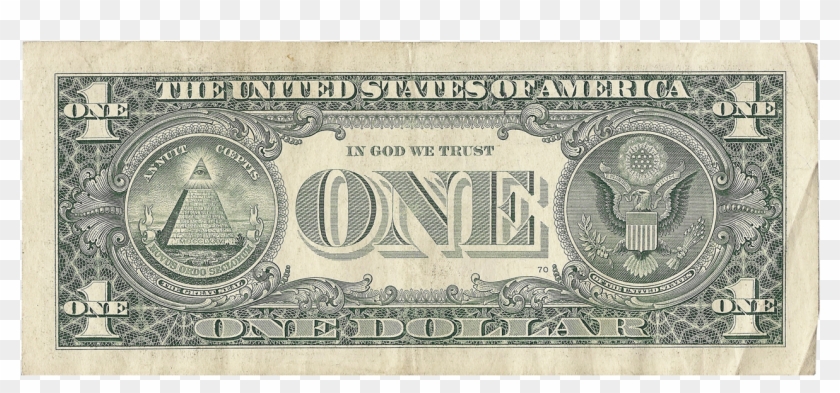Dollar Png Transparent Image - Illuminati One Dollar Bill Clipart