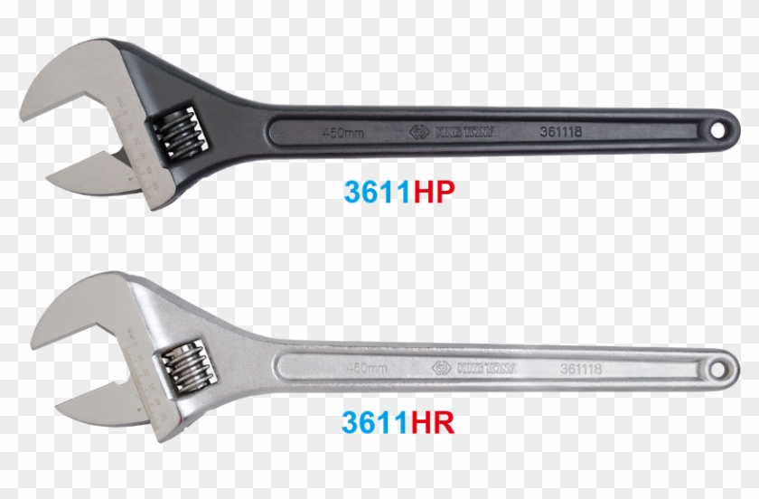 Adjustable Wrench King Tony 3611h - Adjustable Spanner Clipart #530414