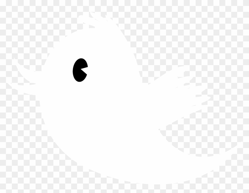 Twitter Logo Black And White - Footprint Clipart #530498
