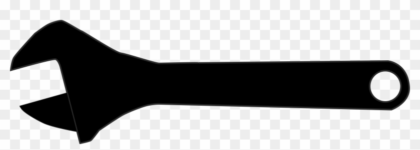 This Free Icons Png Design Of Adjustable Spanner Silhouette Clipart #530523