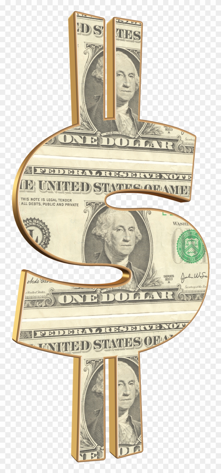 Dollar Png Image - Dollar Bill Clipart #530524