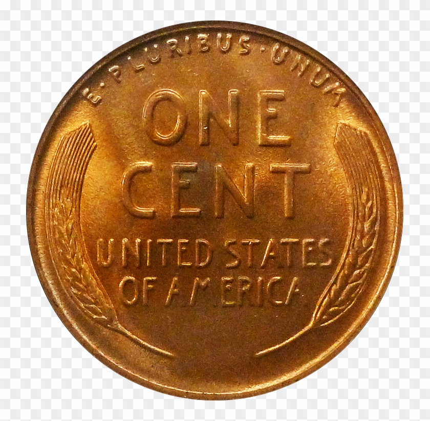Lincoln Cent Wheat Reverse - Penny Clipart #530776